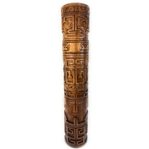 Marquesas Tiki Totem 360 Degree 40 inches - Oceanic Art Polynesia | #yuy3816100