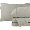 thumbnail image 1 of Marquess 4 Pieces Microfiber Flannel Sheet Set, Full Size Linen Color, 1 of 6