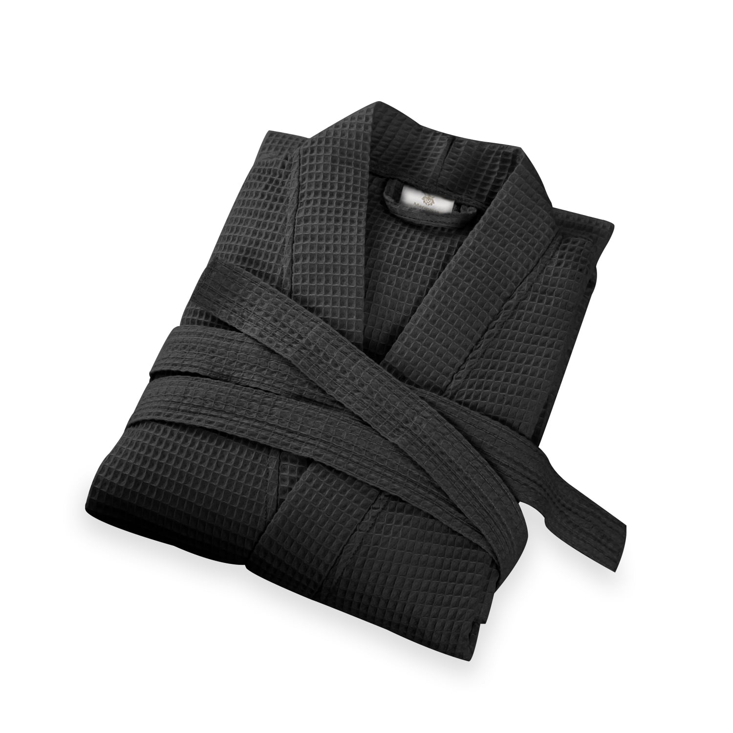 Marquess Waffle Bathrobe, Knit Lightweight Spa & Kimono Bath Robes, Cotton Polyester Blend, Black - Walmart.com Marquess Waffle Bathrobe, Knit Lightweight Spa & Kimono Bath Robes, Cotton Polyester Blend, Black - Walmart.com