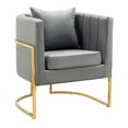 thumbnail image 1 of Marquet Upholstered Barrel Chair, 1 of 9