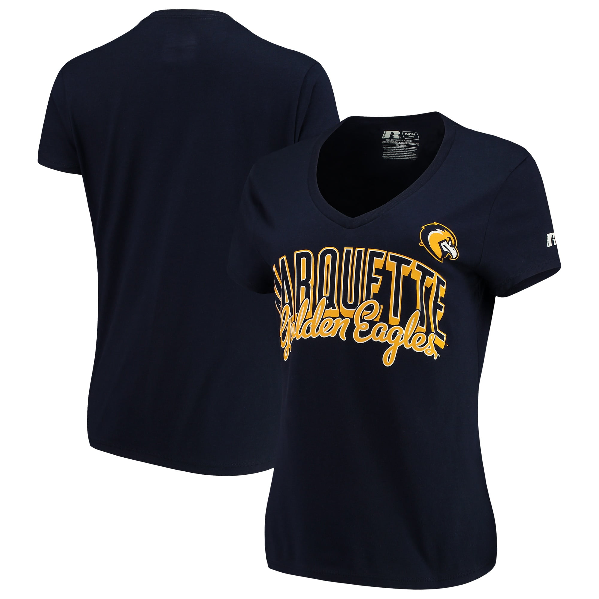 Russell athletic v neck sales t shirts