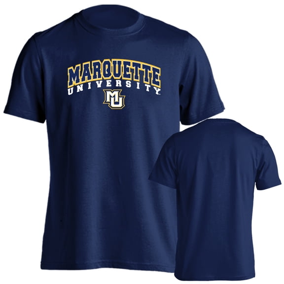 Marquette University Golden Eagles Classic Arch with Mascot Short Sleeve T-Shirt