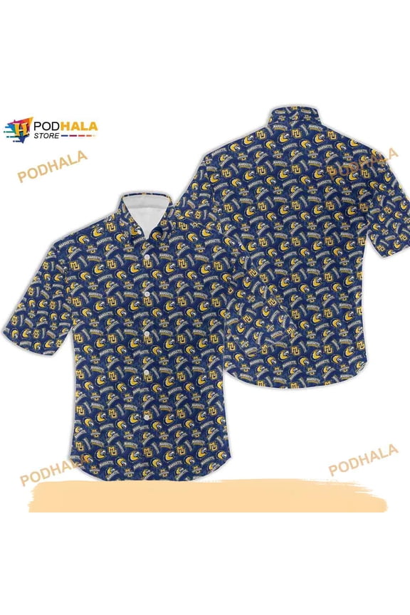 Marquette University Hawaiian Shirt
