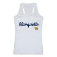 thumbnail image 1 of Marquette University Womens Script Tank Top, White - Medium, 1 of 1