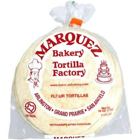 Marquez Bakery Tortilla Factory Flour Tortillas, 11 ct