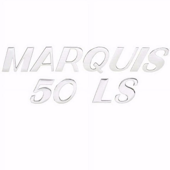 Marquis Boat Logo Emblem Decal Sticker 8150578 | Raised  50 LS