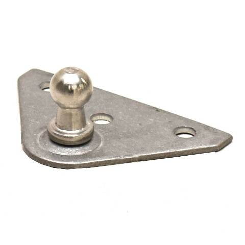 Marquis Boat Mounting Bracket 7309021 | Hatch Gas Shock 3/8 Stud SS