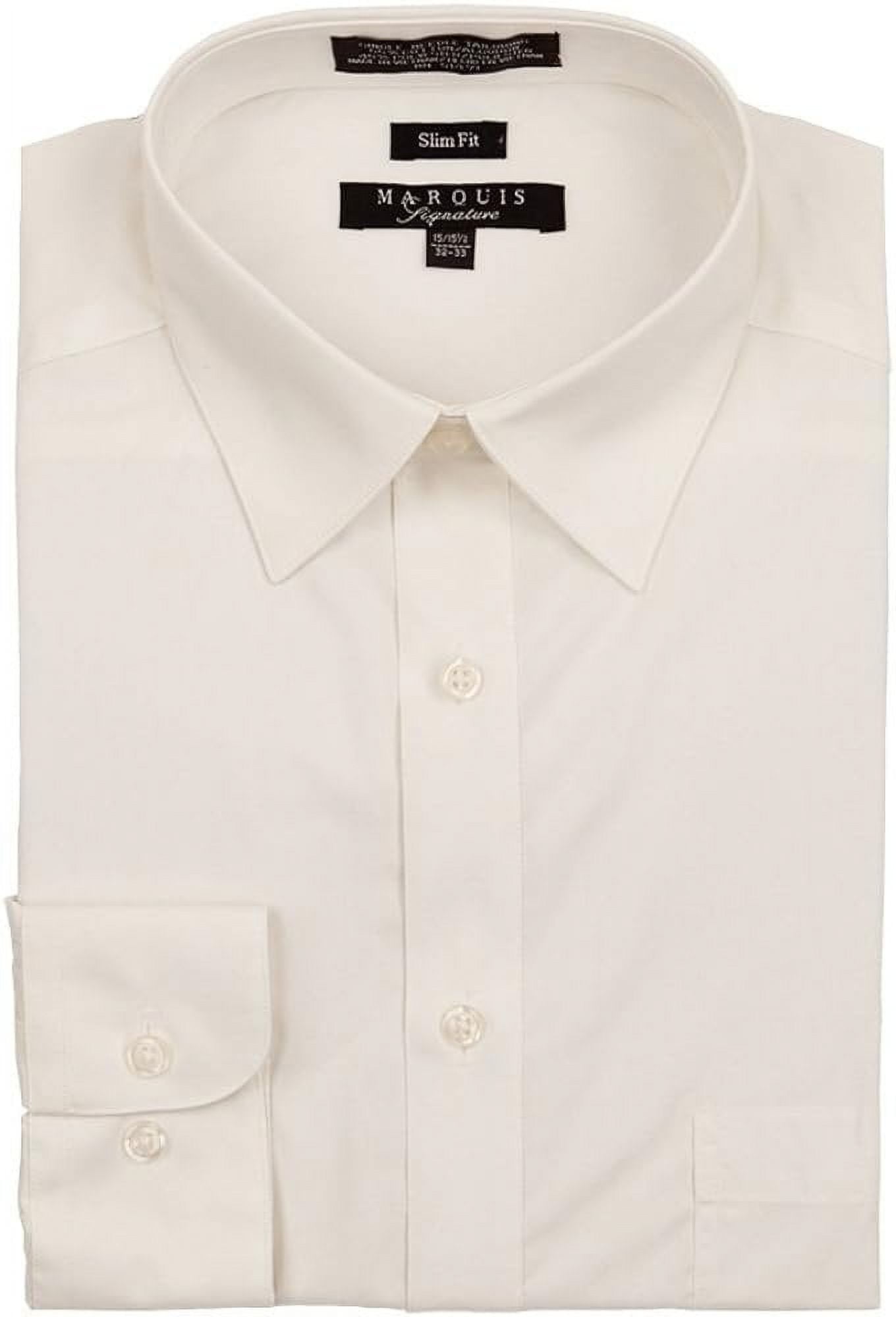 Marquis Men's Cotton Blend Slim Fit Dress Shirts - main image 1