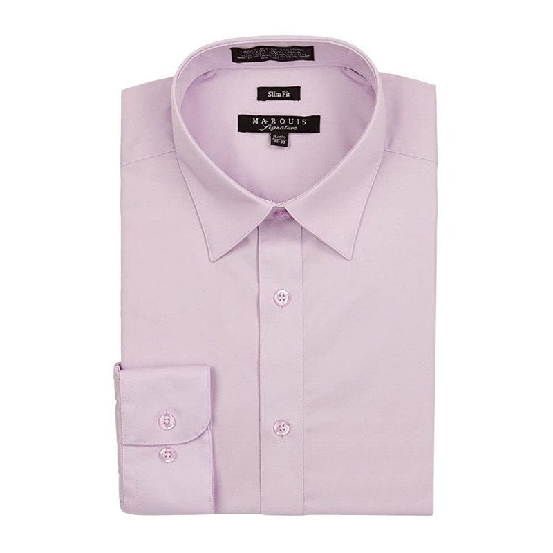 marquis signature slim fit dress shirt Marquis Men's Cotton Blend Slim Fit Dress Shirts