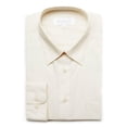 thumbnail image 1 of Marquis Mens Classic Fit Off White Cotton Blend Dress Shirt, 1 of 1