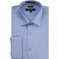 thumbnail image 1 of Marquis Mens Dress Shirt  Slim Fit Long Sleeve Solid French Cuff Dress Shirt for Men, 1 of 1