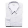 thumbnail image 1 of Marquis Mens Slim Fit Solid White Cotton Blend Dress Shirt, 1 of 2