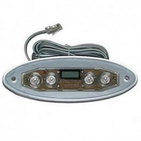 Marquis Spas 8 Conn Ph Plug 4-Button Oval LCD Spaside Control