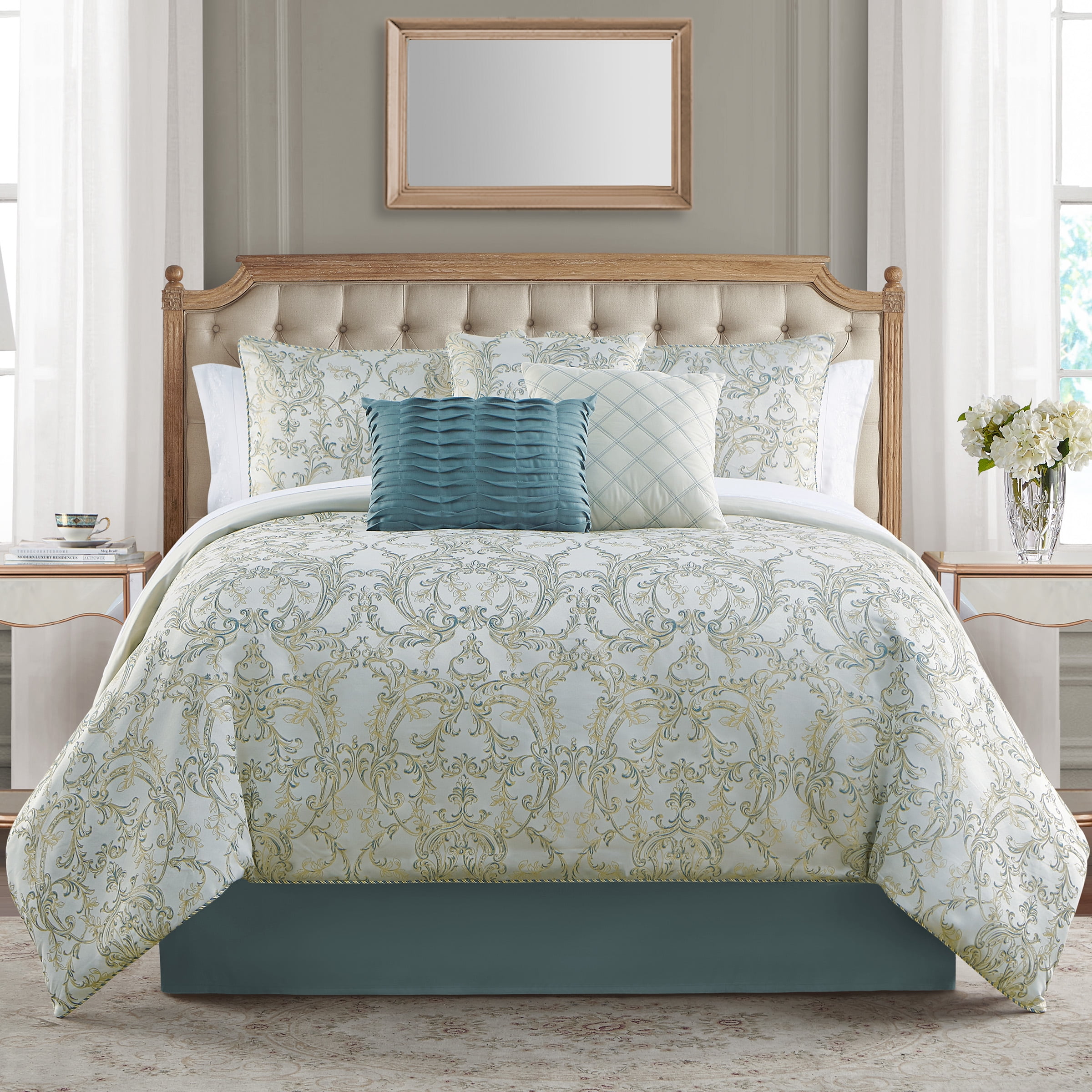 Marquis by Waterford Tulla 7PC Comforter Set Queen