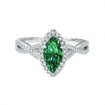 Marquise Cut Moissanite Ring for Women 1 Carat Diamond Engagement Rings 925 Sterling Silver Moissanite Ring Womens Anniversary Rings Diamond Wedding Promise Rings Diamond Eternity Rings