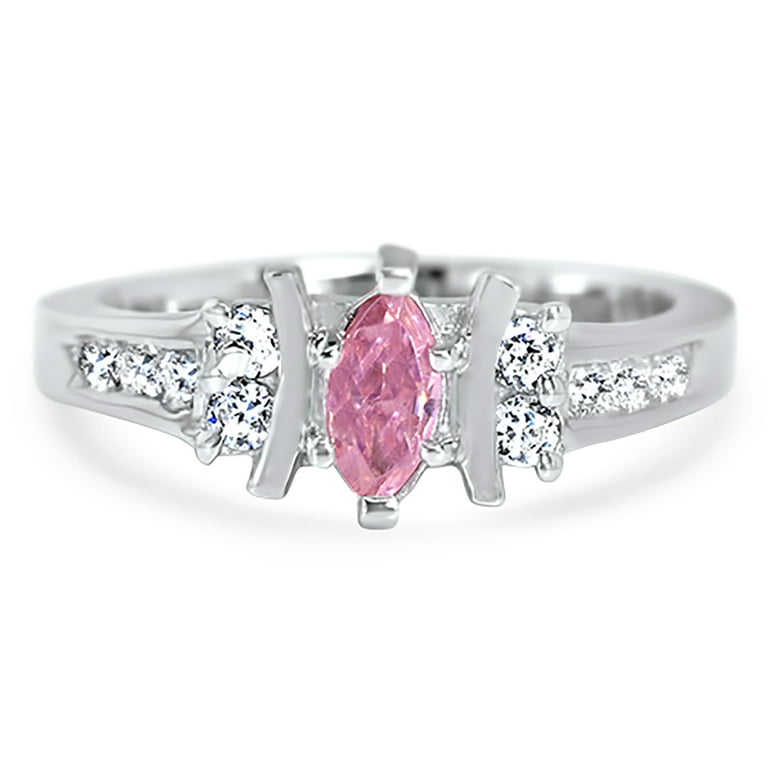 Light pink shop topaz ring