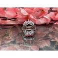 thumbnail image 1 of Marquise & Round Cut Diamond Ring Wrap Enhancer- Vintage Ring Wrap- 925 Sterling Silver- Wedding Ring Jacket- Ring For Her- Engagement Anniversary Gift For Wife- Gift For Women, 1 of 2