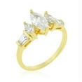 thumbnail image 1 of Marquise Triplet Engagement Ring, Size : 09, 1 of 1