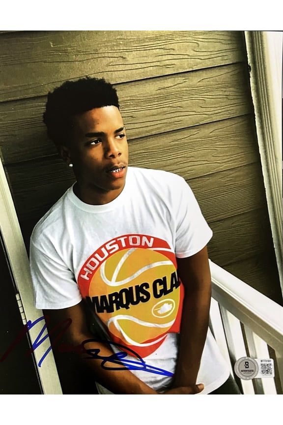 Marqus Clae Signed Autograph 8x10 Beckett Rapper Hip Hop 1