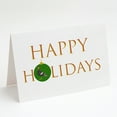thumbnail image 1 of Marragansett Turkey Happy Holidays Christmas Greeting Cards and Envelopes Pack of 8 7 in x 5 in, 1 of 3