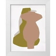 thumbnail image 1 of Marrakech  19x24 White Modern Wood Framed Museum Art Print Titled - Riad I, 1 of 4