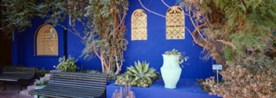 Marrakech Morocco Canvas Art - Panoramic Images (36 x 13)