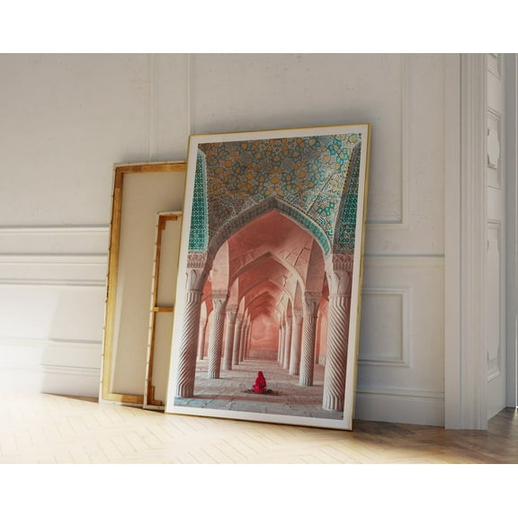 Marrakech Print, Moroccan Wall Decor, Moroccan Architecture Print, Morocco Poster, Islamic, Wall Art, Modern Wall Decor, 8x12 UNFRAMED