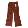 thumbnail image 1 of Marrakech Women's Fargo Stretch Corduroy High Rise Flare Pants (Chipotle, 8/29), 1 of 1