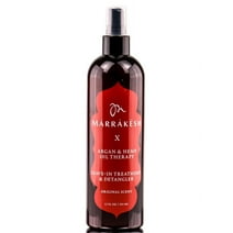 Marrakesh Earthly Body X Leave-In Hair Treatment for Detangling & Shine Enhancing, 12 fl oz