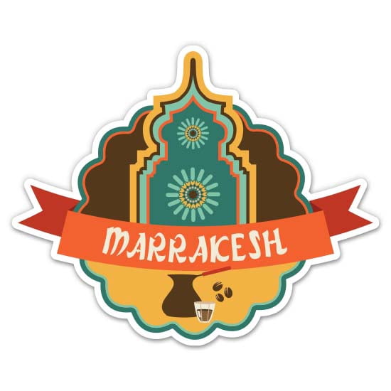 Marrakech Sticker Marrakesh Morocco - 12