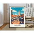 thumbnail image 1 of Marrakesh Print, Marrakesh Wall Art, Marrakesh Poster, Marrakesh Photo, Marrakesh Poster Print, Marrakesh Travel Poster, Marrakesh Morocco Wall Art, Modern Wall Decor, 12x18 UNFRAMED, 1 of 2