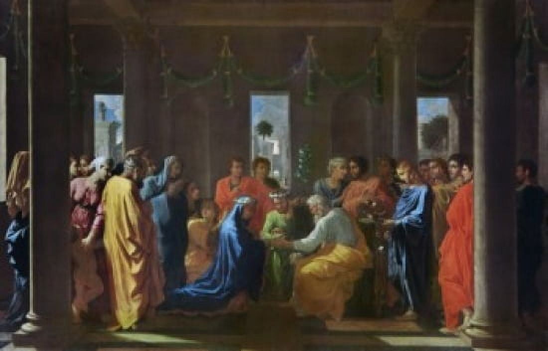 Marriage 1647-1648 Nicolas Poussin (1594-1665 French) Oil On Canvas National Gallery of Scotland Edinburgh Scotland Canvas Art - Nicolas Poussin (18 x 24)