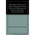 thumbnail image 1 of Pre-Owned Marriage, Census, and Other Indexes for Family Historians (Marriage and Census Indexes for Family Historians) Paperback, 1 of 1
