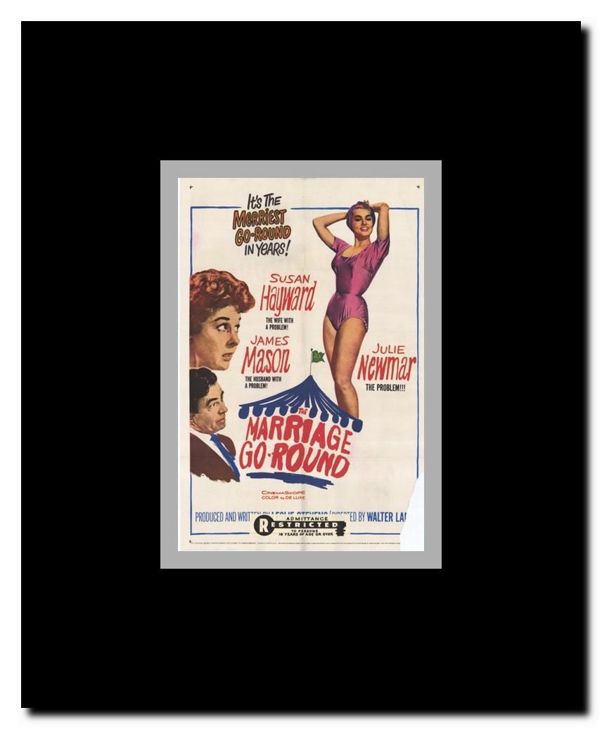 Marriage Go Round Framed Movie Poster