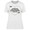 thumbnail image 1 of Marriage Is Like A Fine Wine T-Shirt Women -Image by Shutterstock, Female Small, 1 of 2
