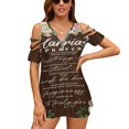 thumbnail image 1 of Marriage Prayer Womens Summer V Neck Zipper Top Short Sleeve T Shirt Off Shoulder Top Casual Classy Loose Shirts, 1 of 7