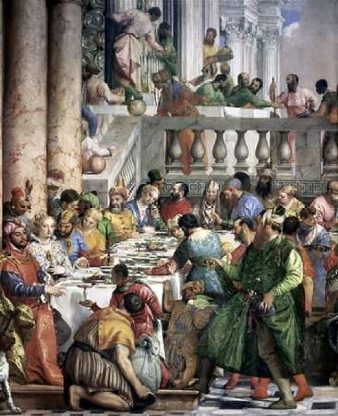 Marriage at Cana - Detail Canvas Art - Paolo Veronese (20 x 24)