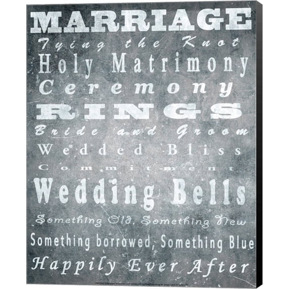 Marriage by Unknown, Canvas Wall Art, 16W x 20H