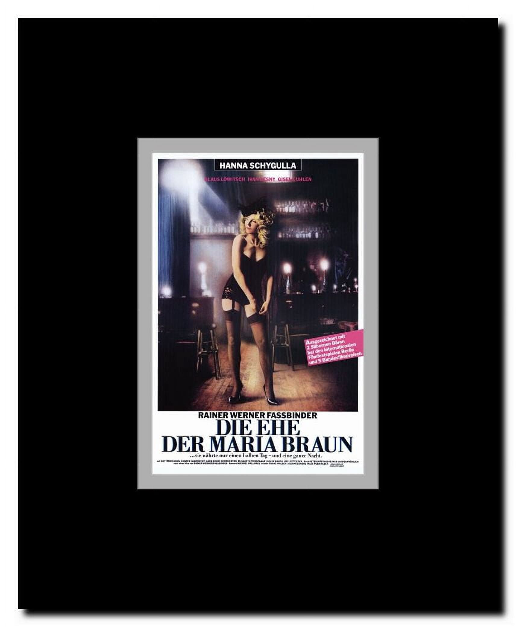 Marriage of Maria Braun Framed Movie Poster
