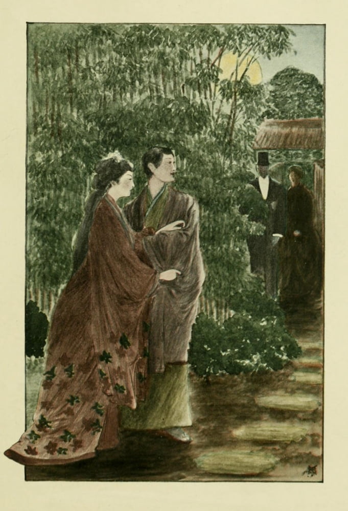 Marriage preparations Daughters of Nijo 1904 Canvas Art - Kiyokichi Sano (18 x 24)