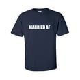thumbnail image 1 of Married AF Adult Short Sleeve T-shirt, 1 of 4