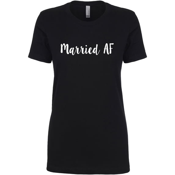 Married AF Women's crewneck tee