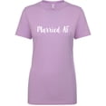thumbnail image 1 of Married AF Women's crewneck tee, 1 of 3