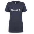 thumbnail image 1 of Married AF Women's crewneck tee, 1 of 2