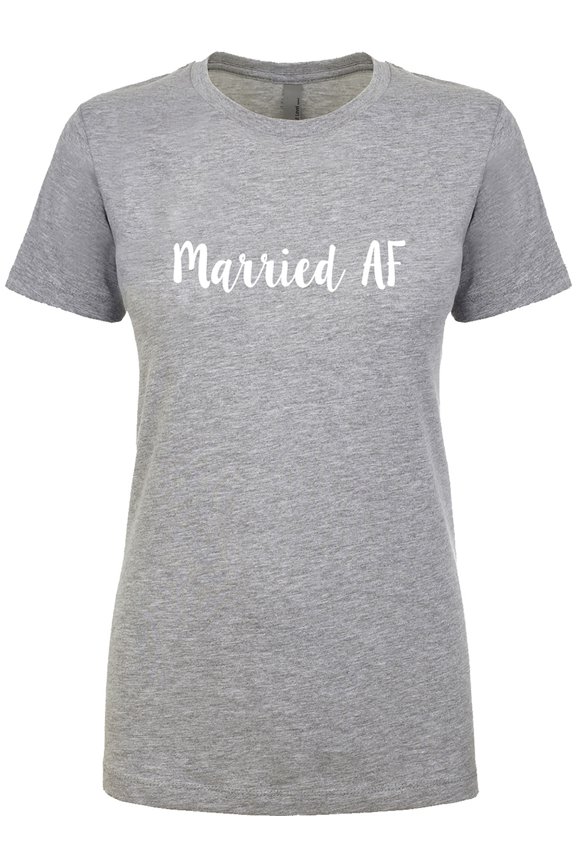 Married AF Women's crewneck tee