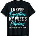 thumbnail image 1 of Married Couple Wedding Anniversary Funny Marriage T-Shirt, 1 of 4