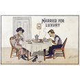 thumbnail image 1 of Married For Luxury Poster Print By Mary Evans Grenville Collins Postcard Collection (36 X 24), 1 of 3