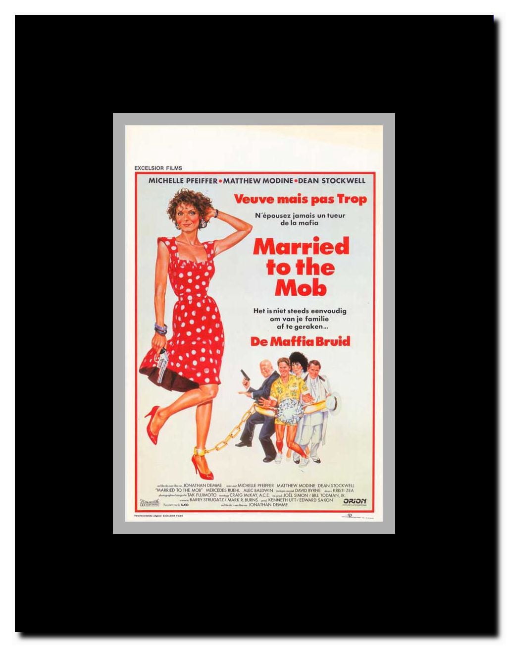 Married to the Mob Framed Movie Poster