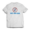 thumbnail image 1 of Married with Children Al Bundy NO MA'AM Adult White T-Shirt, 1 of 2
