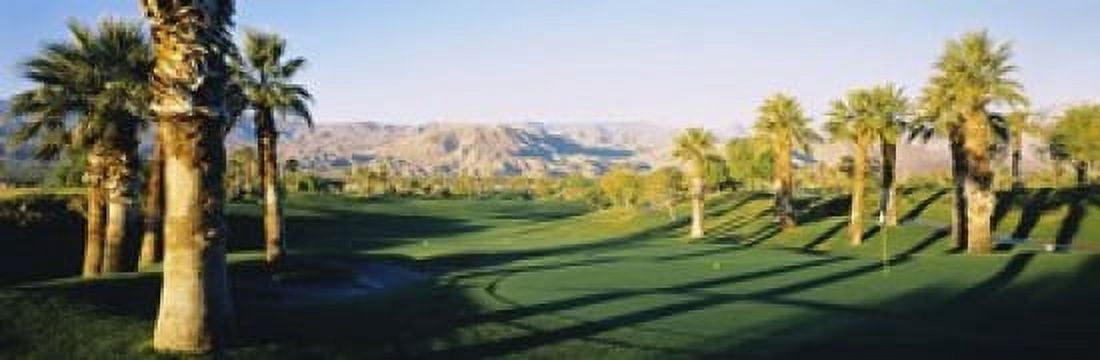 Marriot Desert Spring CA USA Canvas Art - Panoramic Images (18 x 6)